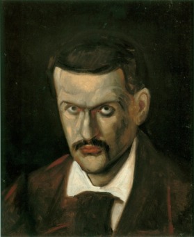 Autoportrait, Paul Cézanne, oil on canvas.
